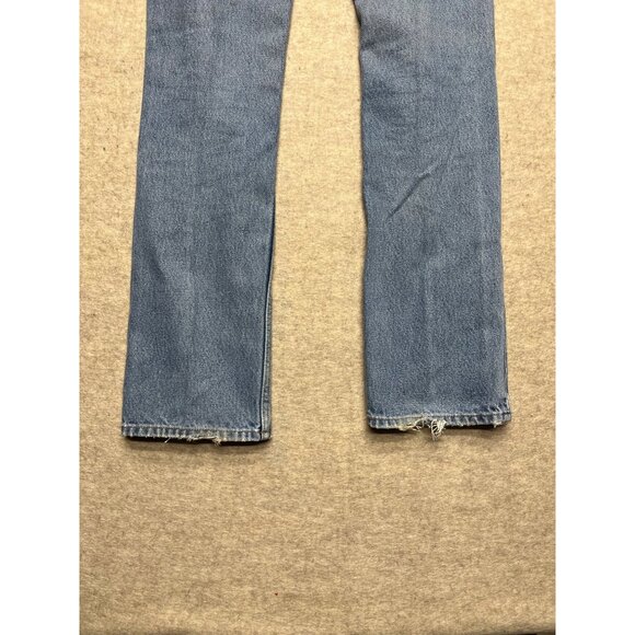 Vintage Rockies Slim Jeans Medium Wash Slim Straight Leg Extra Long 5 XLONG 90s - Picture 8 of 12